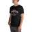 Man wearing Porter High School Spartans Black Premium Unisex T-shirt 211