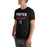 Man wearing Porter High School Spartans Black Premium Unisex T-shirt 003