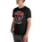 Man wearing Porter High School Spartans Black Premium Unisex T-shirt 204