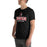 Man wearing Porter High School Spartans Black Premium Unisex T-shirt 202