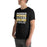Man wearing Tomball West High School Tigers Black Premium Unisex T-shirt 238