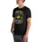 Man wearing Tomball West High School Tigers Black Premium Unisex T-shirt 207