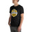Man wearing Tomball West High School Tigers Black Premium Unisex T-shirt 209