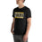 Man wearing Tomball West High School Tigers Black Premium Unisex T-shirt 098