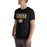 Man wearing Tomball West High School Tigers Black Premium Unisex T-shirt 049