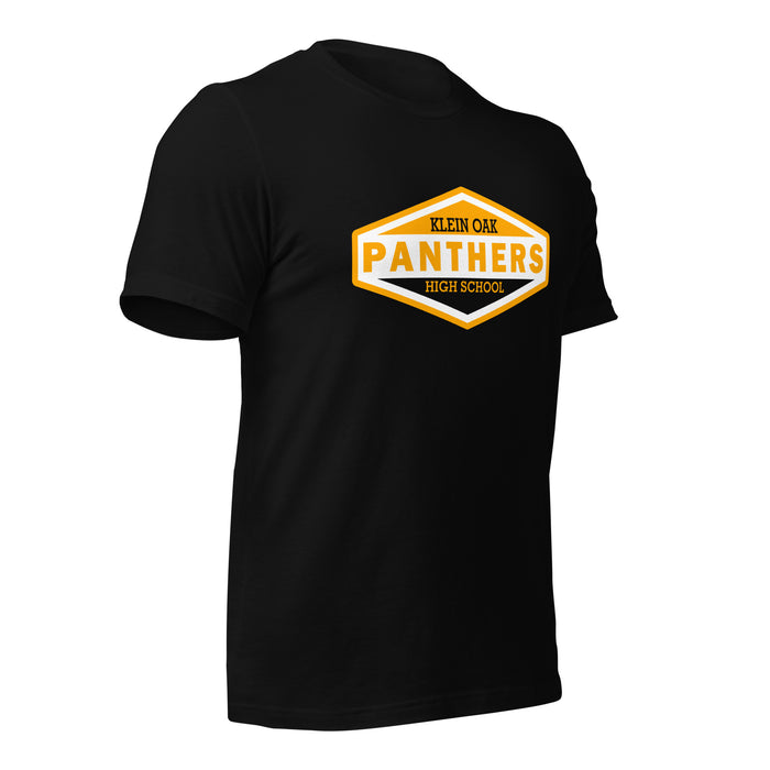 Klein Oak High School Panthers Premium Black Unisex T-shirt 09