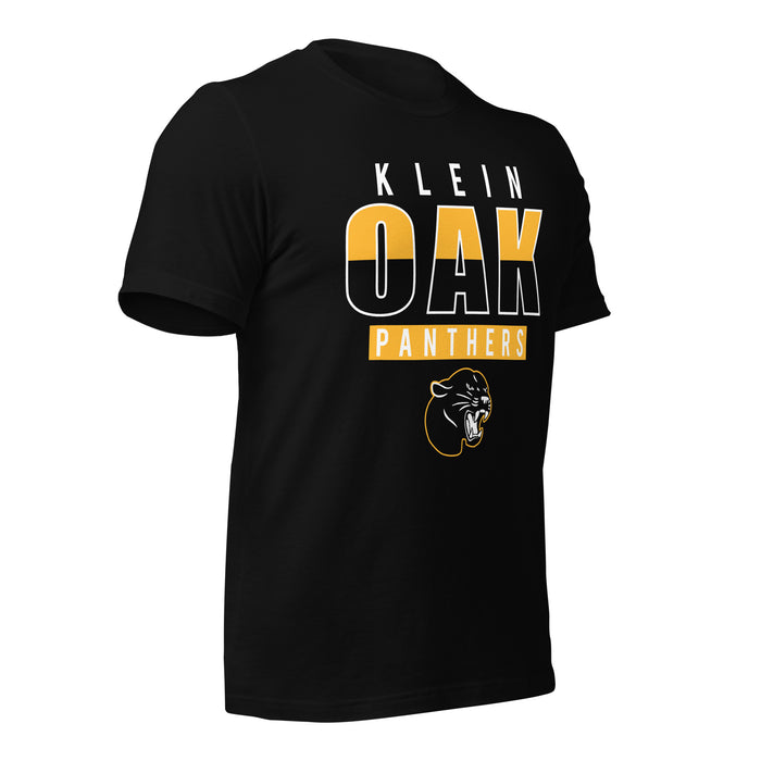 Klein Oak High School Panthers Premium Black Unisex T-shirt 23