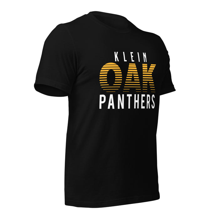 Klein Oak High School Panthers Premium Black Unisex T-shirt 24