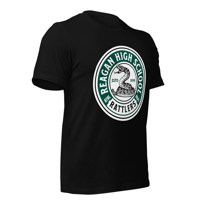 Reagan High School Rattlers Black Premium Unisex T-shirt 220b