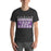 A man wearing Klein Cain High School Hurricanes Premium Dark Grey Heather T-shirt 86