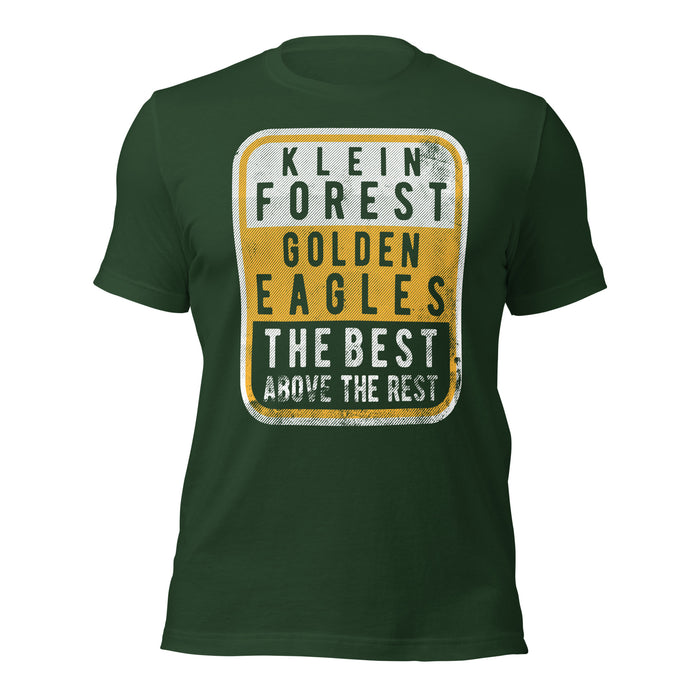 Klein Forest High School Premium Forest Green Unisex T-shirt 01