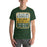 Man wearing a Klein Forest High School Premium Forest Green Unisex T-shirt 01