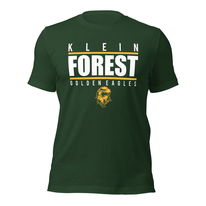 Klein Forest High School Premium Forest Green Unisex T-shirt 07