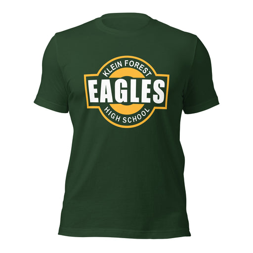 Klein Forest High School Premium Forest Green Unisex T-shirt 11