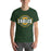 Man wearing a Klein Forest High School Premium Forest Green Unisex T-shirt 11