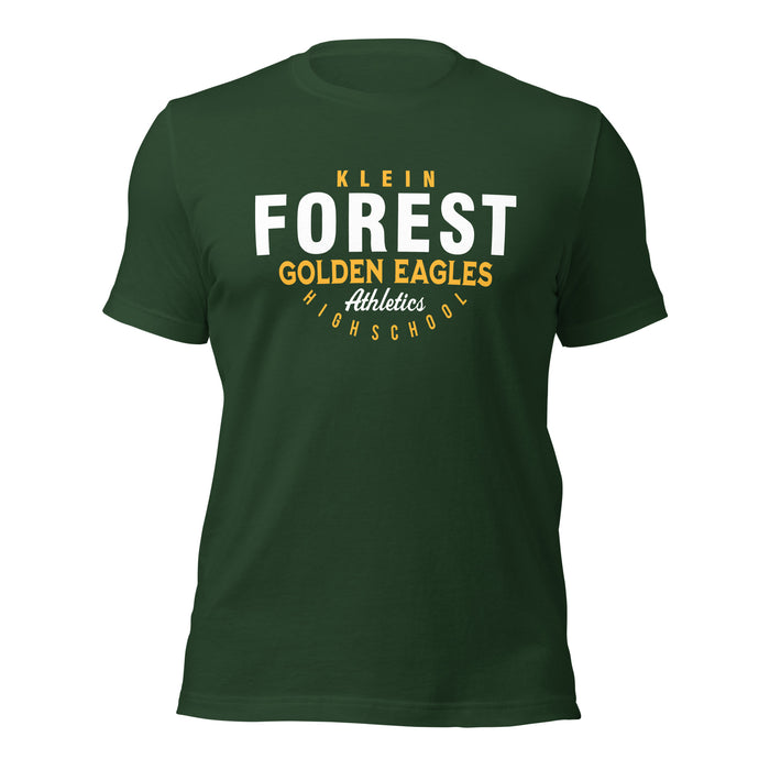 Klein Forest High School Premium Forest Green Unisex T-shirt 12