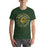 Man wearing a Klein Forest High School Premium Forest Green Unisex T-shirt 16