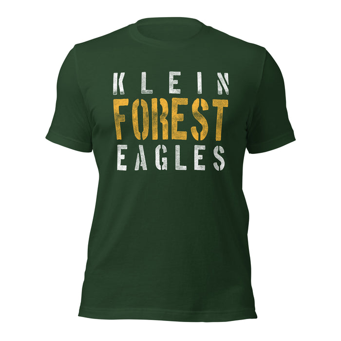 Klein Forest High School Premium Forest Green Unisex T-shirt 17