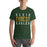 Man wearing a Klein Forest High School Premium Forest Green Unisex T-shirt 17