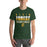 Man wearing a Klein Forest High School Premium Forest Green Unisex T-shirt 29