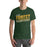 Man wearing a Klein Forest High School Premium Forest Green Unisex T-shirt 32