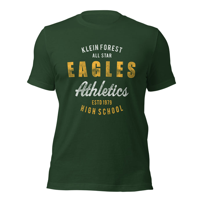 Klein Forest High School Premium Forest Green Unisex T-shirt 34