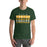 Man wearing a Klein Forest High School Premium Forest Green Unisex T-shirt 35