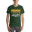 Man wearing a Klein Forest High School Premium Forest Green Unisex T-shirt 48