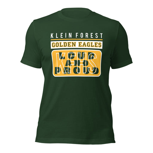 Klein Forest High School Premium Forest Green Unisex T-shirt 86