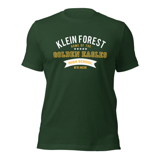 Klein Forest High School Premium Forest Green Unisex T-shirt 96