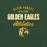 Close-up view of Klein Forest High School Golden Eagles Premium Forest Green Unisex T-shirt 034
