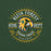 Close-up view of Klein Forest High School Golden Eagles Premium Forest Green Unisex T-shirt 201