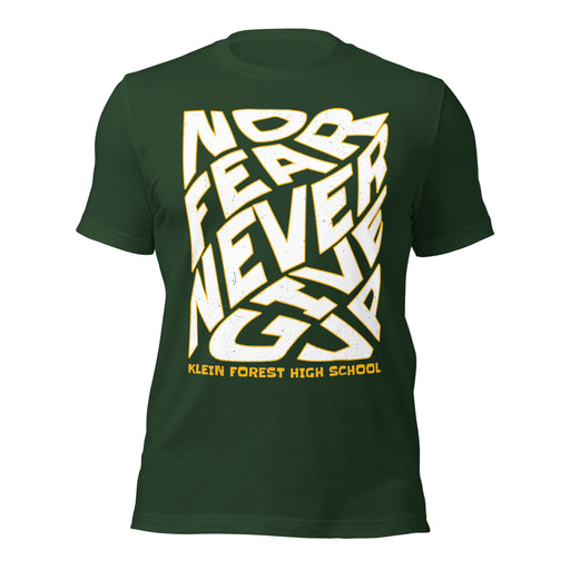 Klein Forest High School Golden Eagles Premium Forest Green Unisex T-shirt 236