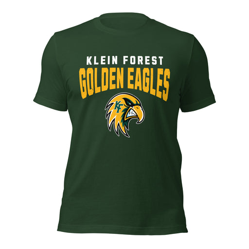 Klein Forest High School Golden Eagles Premium Forest Green Unisex T-shirt 234