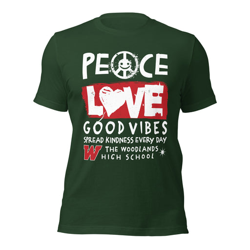 The Woodlands High School Highlanders Forest Green Premium Unisex T-shirt 240
