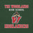 Close-up view of The Woodlands High School Highlanders Forest Green Premium Unisex T-shirt 006