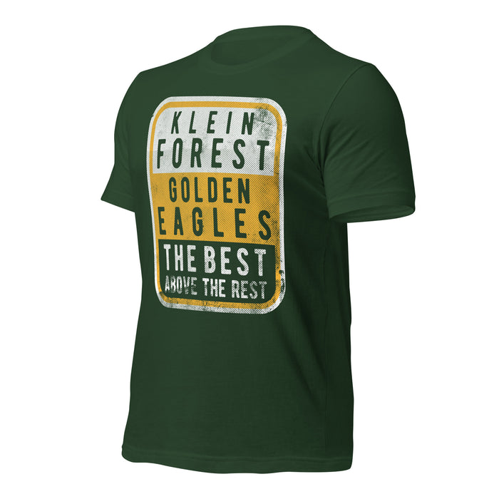 Klein Forest High School Premium Forest Green Unisex T-shirt 01