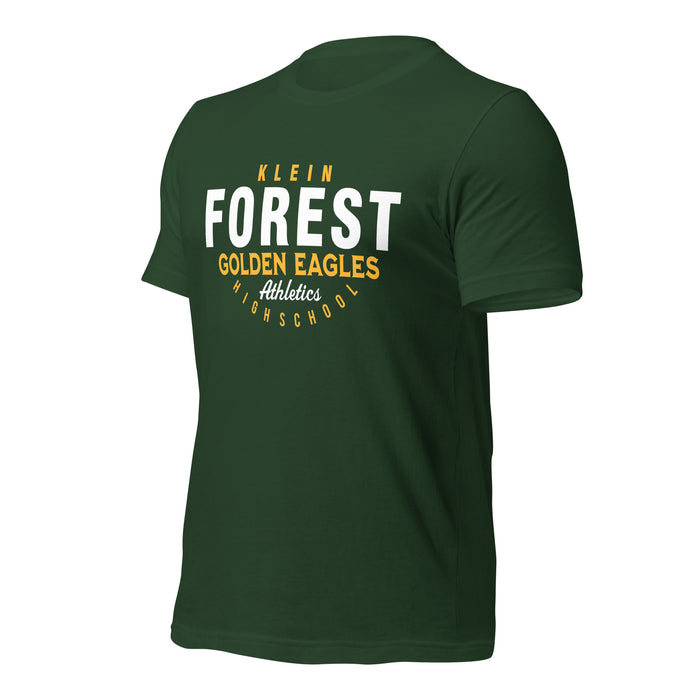 Klein Forest High School Premium Forest Green Unisex T-shirt 12