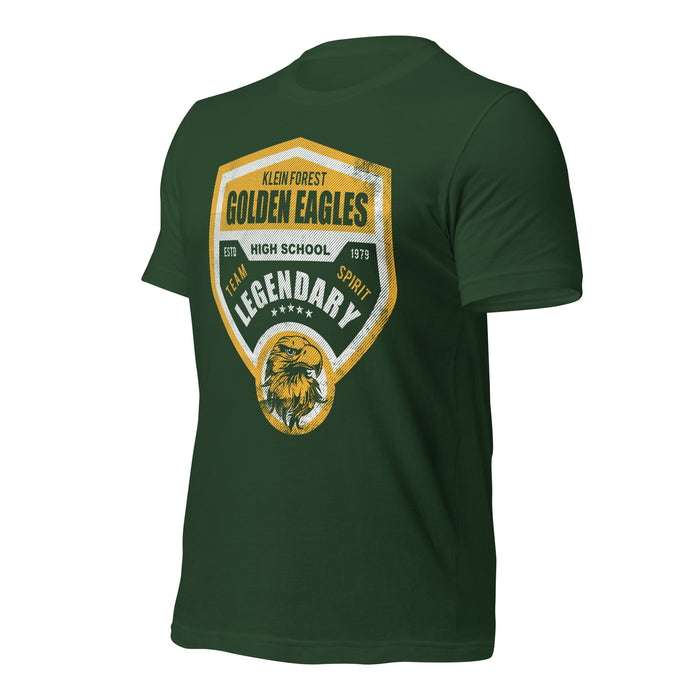 Klein Forest High School Premium Forest Green Unisex T-shirt 14