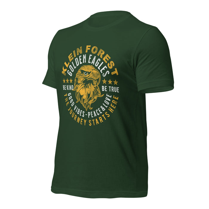 Klein Forest High School Premium Forest Green Unisex T-shirt 16a