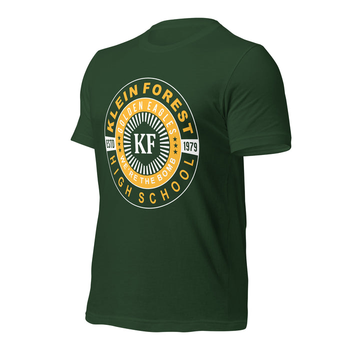 Klein Forest High School Premium Forest Green Unisex T-shirt 30a