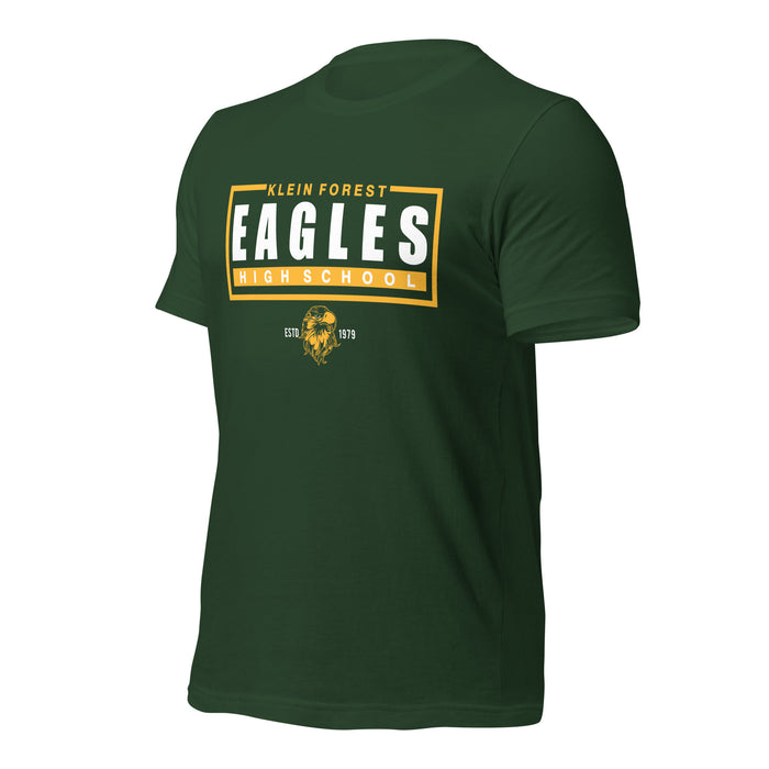 Klein Forest High School Premium Forest Green Unisex T-shirt 49a