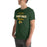Man wearing Klein Forest High School Golden Eagles Premium Forest Green Unisex T-shirt 034