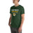 Man wearing Klein Forest High School Golden Eagles Premium Forest Green Unisex T-shirt 003