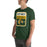 Man wearing Klein Forest High School Golden Eagles Premium Forest Green Unisex T-shirt 001