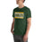 Man wearing Klein Forest High School Golden Eagles Premium Forest Green Unisex T-shirt 098