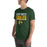 Man wearing Klein Forest High School Golden Eagles Premium Forest Green Unisex T-shirt 024