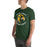 Man wearing Klein Forest High School Golden Eagles Premium Forest Green Unisex T-shirt 228