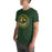 Man wearing Klein Forest High School Golden Eagles Premium Forest Green Unisex T-shirt 215