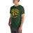 Man wearing Klein Forest High School Golden Eagles Premium Forest Green Unisex T-shirt 213